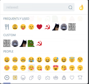smile emoji discord